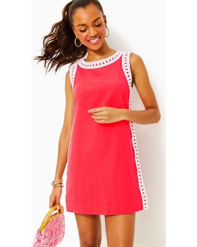 Lilly Pulitzer Sadie Shift Romper - Red