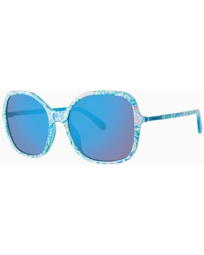 Lilly Pulitzer Norah Sunglasses - Blue