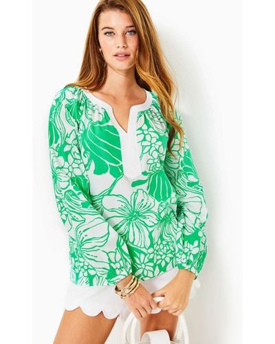 Lilly Pulitzer Camryn Tunic - Green