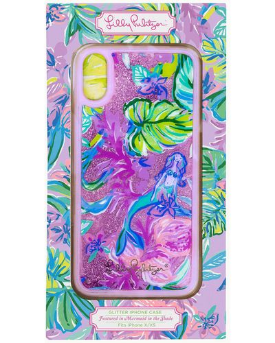 Lilly Pulitzer Glitter Iphone X/xs Case - Multicolor