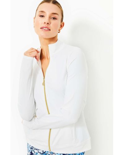 Lilly Pulitzer Upf 50+ Luxletic Brittana Jacket - White