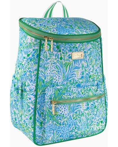 Lilly Pulitzer Backpack Cooler - Blue