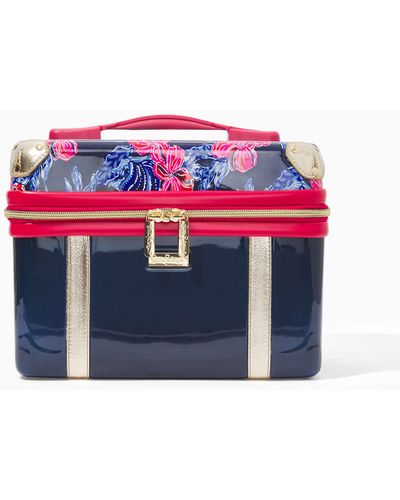 Lilly Pulitzer Hard Shell Train Case - Blue