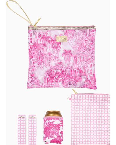 Lilly Pulitzer Beach Day Pouch - Pink