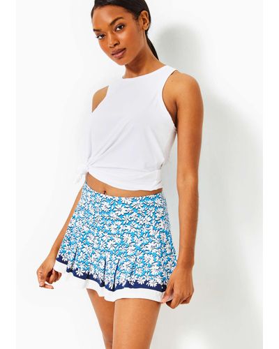 Lilly Pulitzer Upf 50+ Luxletic Annora Skort - Blue