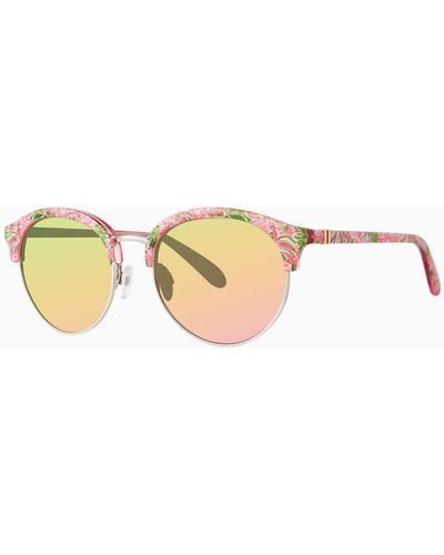 Lilly Pulitzer Shoreline Sunglasses - White