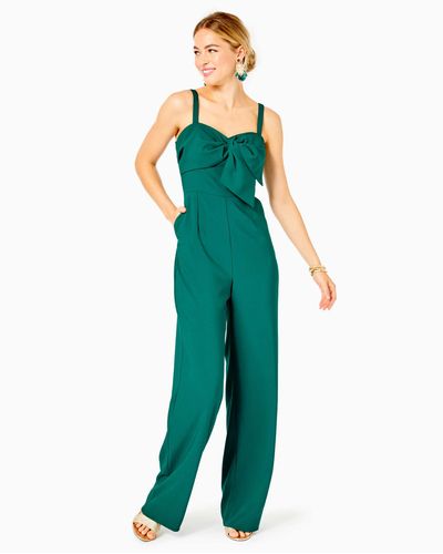 Lilly Pulitzer Women's Kavia Jumpsuit In Green - In Green