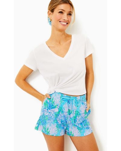Lilly Pulitzer 4" Loxley Knit Short - White