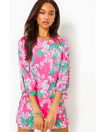 Lilly Pulitzer Maude Long Sleeve Romper - Pink