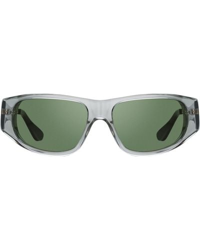 Dries Van Noten D-frame Sunglasses - Green