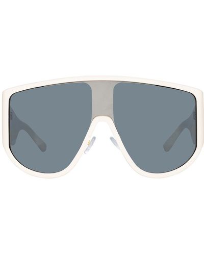 The Attico Iman Shield Sunglasses - Blue