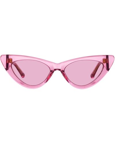 The Attico Dora D-frame Sunglasses - Pink