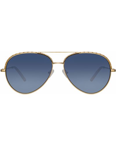 Matthew Williamson Magnolia Sunglasses - Blue