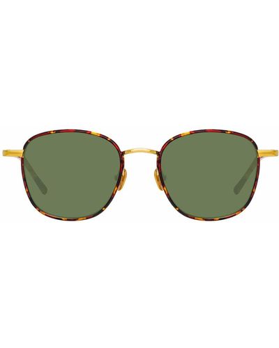 Linda Farrow Trouper C2 Square Sunglasses - Multicolour
