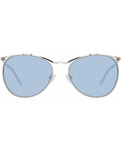 Linda Farrow Dries Van Noten 194 C5 Cat Eye Sunglasses - Blue