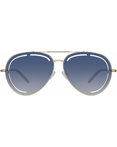 Matthew Williamson Foxglove Sunglasses - Blue