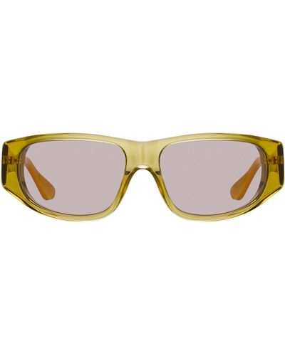 Dries Van Noten D-frame Sunglasses - Brown