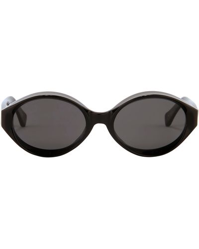 Jeremy Scott Visor Sunglasses - Brown