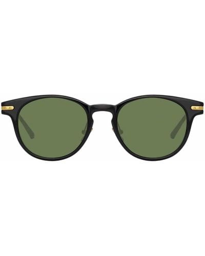 Linda Farrow Bay D-frame Sunglasses - Green