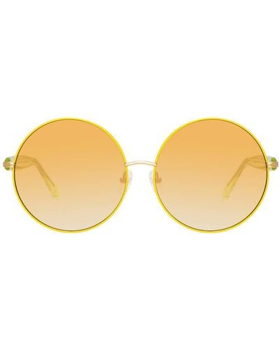 Matthew Williamson Posy Round Sunglasses - Multicolour