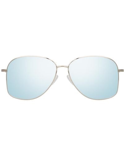 Dries Van Noten 199 Aviator Sunglasses - Blue