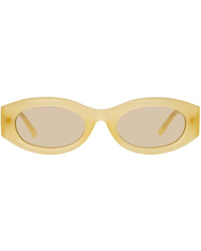 Linda Farrow The Attico Berta Oval Sunglasses - Multicolour