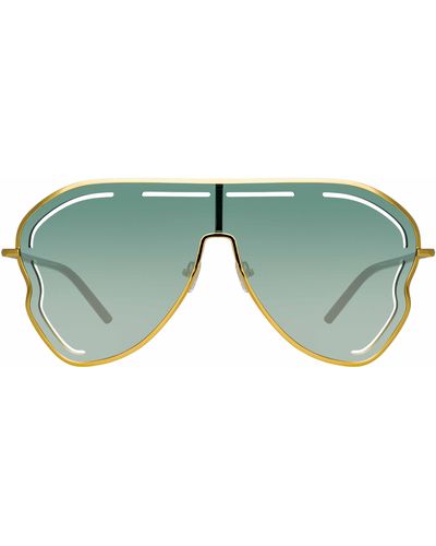 Matthew Williamson Gardenia Sunglasses - Green