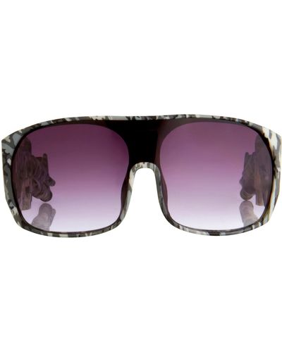 Jeremy Scott Army Sunglasses - Purple