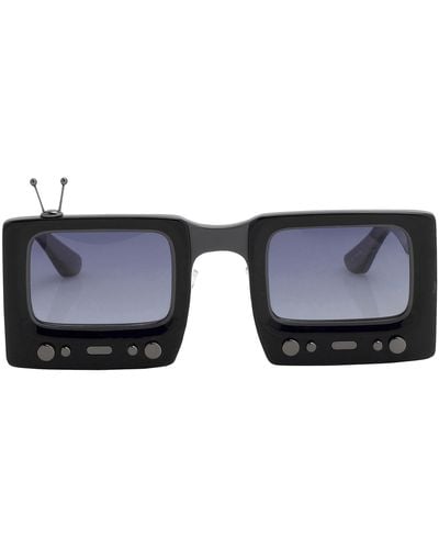 Jeremy Scott Tv Sunglasses - Blue