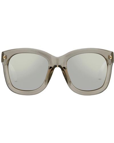 Linda Farrow 513 C3 Oversized Sunglasses - Gray