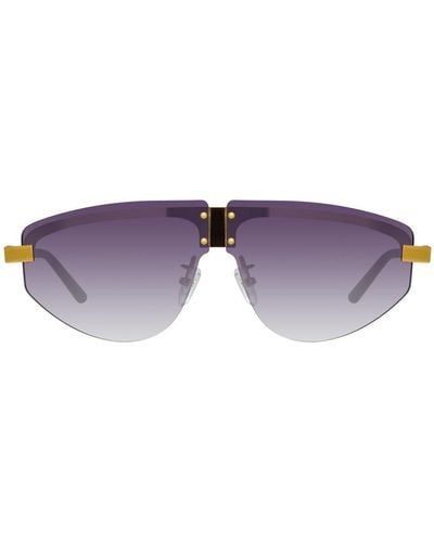 Matthew Williamson Hyacinth Aviator Sunglasses - Purple