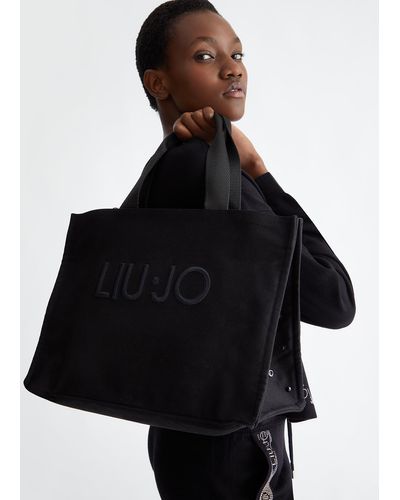 Liu Jo Liu Jo Shopping Bag Con Logo - Nero