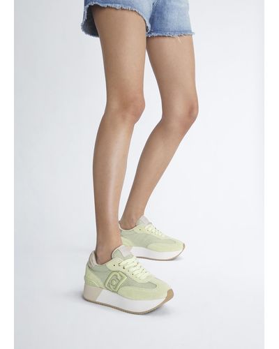 Liu Jo Liu Jo Sneakers Platform In Brighty Mesh - Verde