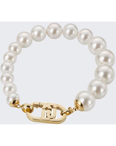 Liu Jo Liu Jo Bracelet Avec Perles - Blanc