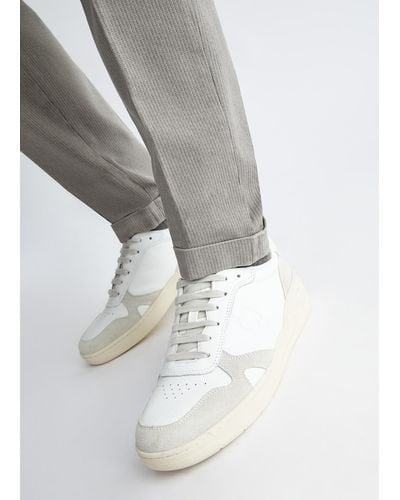 Liu Jo Liu Jo Sneakers In Pelle E Suede - Bianco