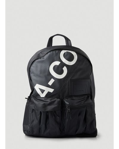 A_COLD_WALL* Typographic Ripstop Backpack - Black