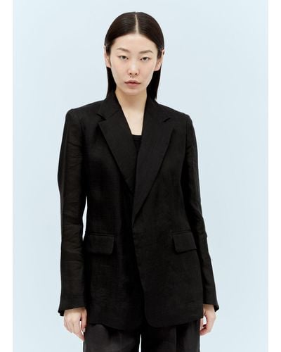 Chloé Buttonless Tailored Blazer - Black