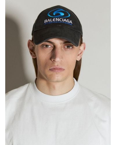 Balenciaga Surfer Baseball Cap - Gray