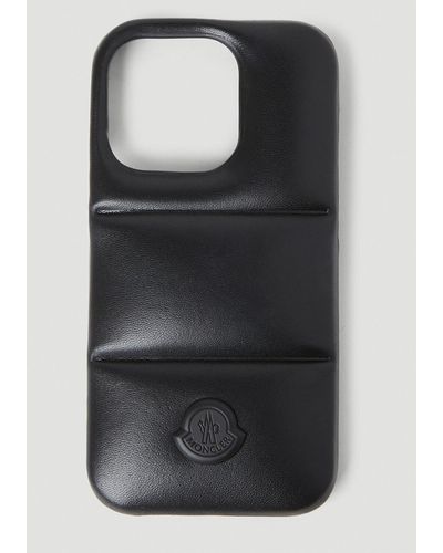 Moncler Doudoune Iphone 14 Pro Cover - Black