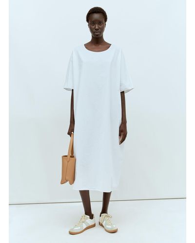 The Row Isora Maxi Dress - White