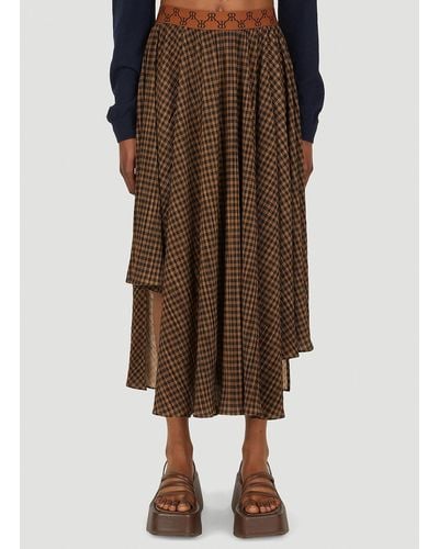 Brown ROKH Skirts for Women | Lyst