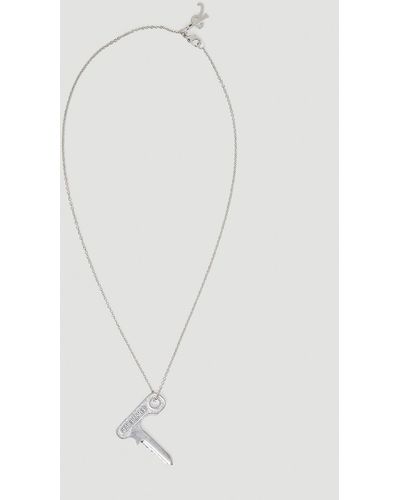 履き心地◎ RAF SIMONS 21ss 100BRASS Charm necklace - 通販