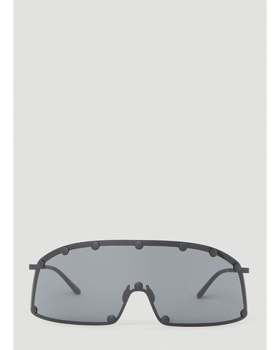 Rick Owens Shielding Sunglasses - Gray