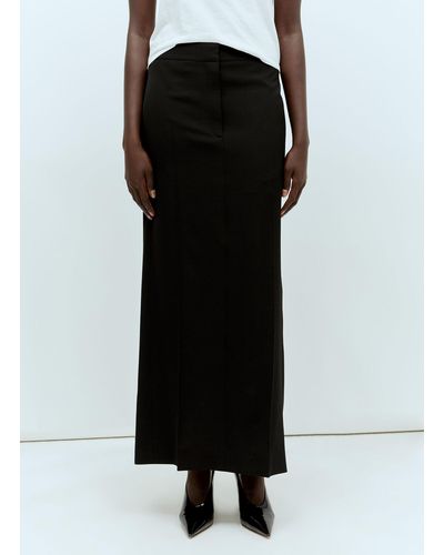 The Row Trevy Maxi Skirt - Black