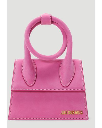 Jacquemus Le Chiquito Noeud Handbag - Pink