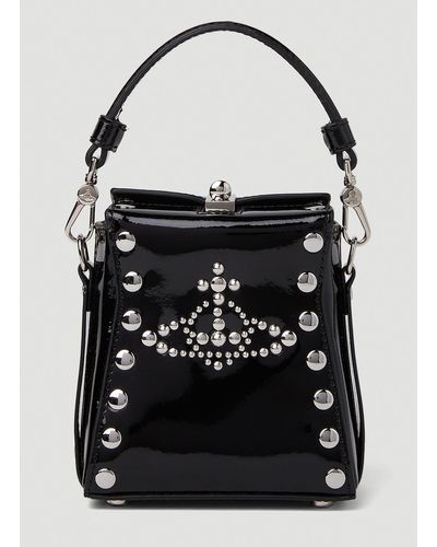 Vivienne Westwood Kelly Small Handbag - Black