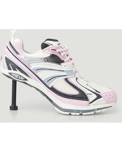 Balenciaga X-pander Sneaker High Heels - Pink