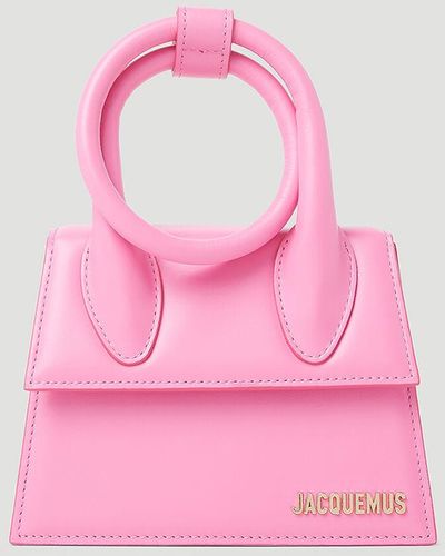 Jacquemus Le Chiquito Noeud Handbag - Pink