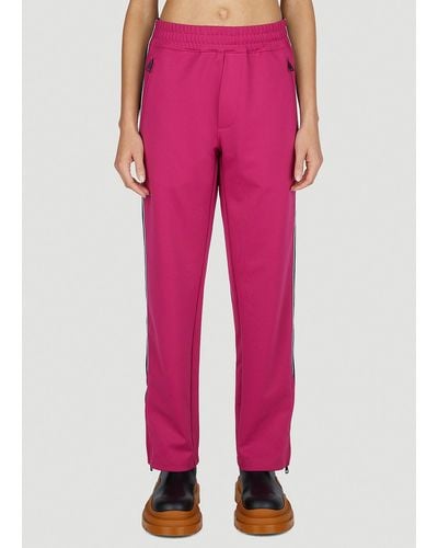 1 MONCLER JW ANDERSON Colourblock Track Trousers - Pink