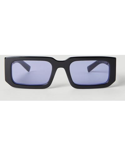 Prada Square Frame Pr 06ys Sunglasses - White